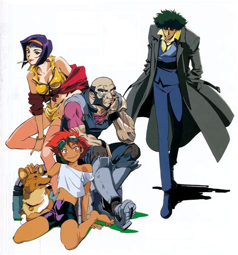 Cowboy Bebop the anime looks like a high-budget animated series with cinematic shots and ... For a show that had a lead character strutting around in a near-nude outfit, the anime is surprisingly ...